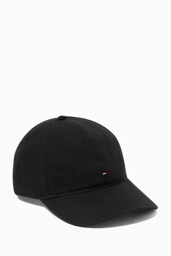 TH Flag Baseball Cap in Cotton