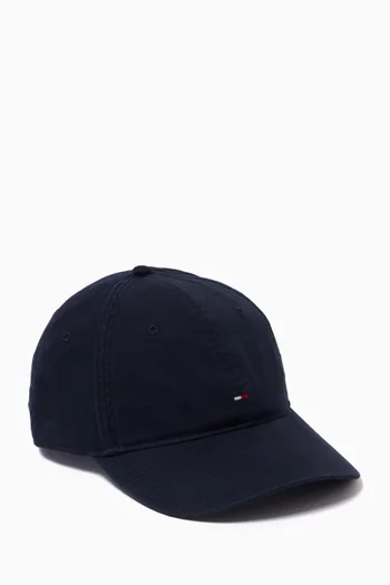 TH Flag Baseball Cap in Cotton