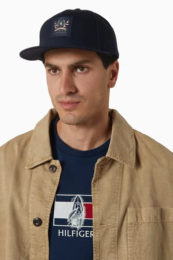 TH Seasonal Preppy Logo Baseball Cap in Cotton