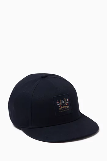 TH Seasonal Preppy Logo Baseball Cap in Cotton