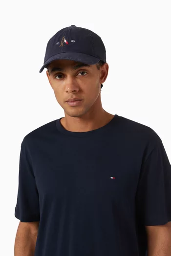 Logo-embroidered Baseball Cap in Cotton