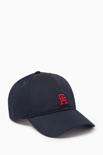 TH Monogram Cap in Orgranic Cotton
