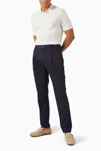 Harlem Adjustable Pants in Stretch Cotton-blend