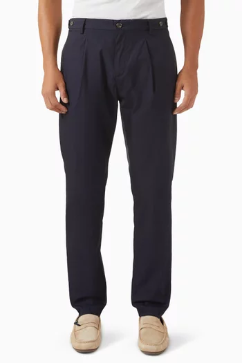 Harlem Adjustable Pants in Stretch Cotton-blend