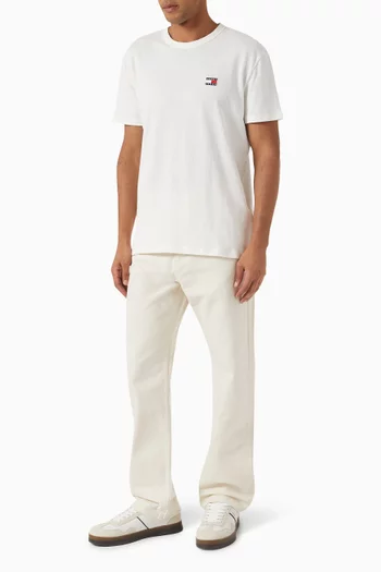 Relaxed Straight-leg Jeans in Denim