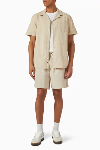 Regular-fit Shirt in Linen Blend