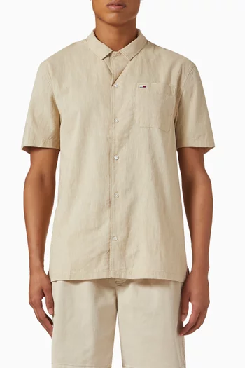 Regular-fit Shirt in Linen Blend