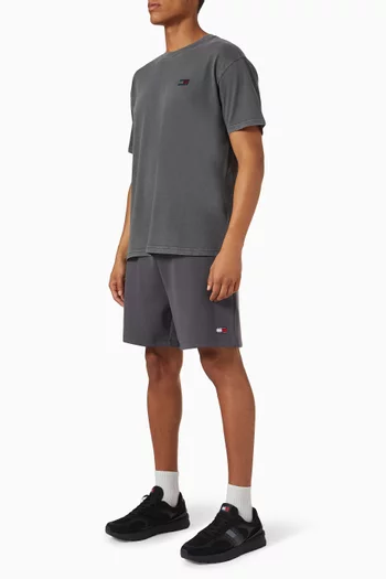 Logo Shorts in Cotton Fleece