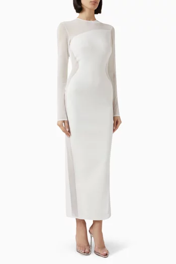 Miracle Maxi Dress in Compact-knit
