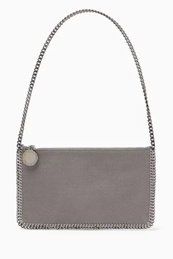 Falabella Pochette Shoulder Bag in Shaggy Deer Fabric