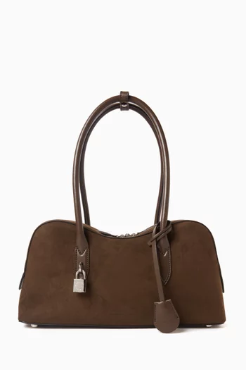 Medium Ryder Shoulder Bag in Alter Suede
