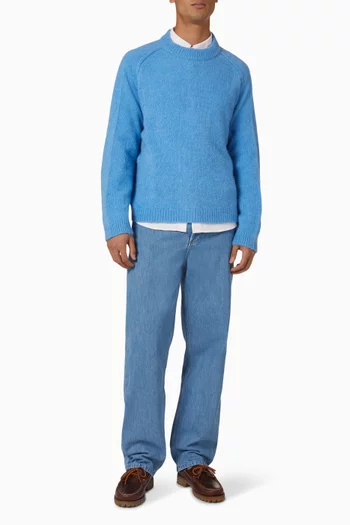Fairfax Wide-leg Jeans in Denim