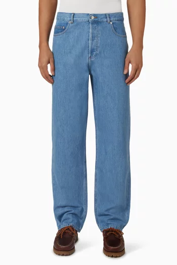 Fairfax Wide-leg Jeans in Denim