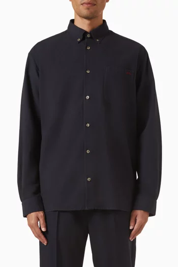 Mateo Logo Shirt in Cotton