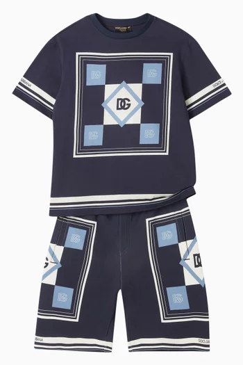 Logo-print Sweatshorts in Cotton
