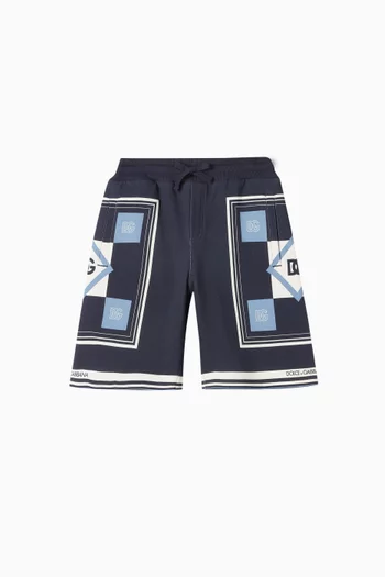 Logo-print Sweatshorts in Cotton