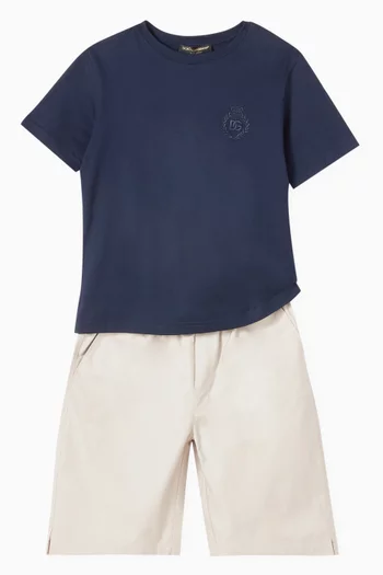 Logo Graphic T-shirt in Cotton