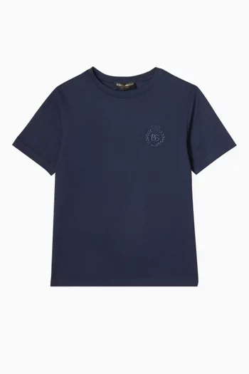 Logo Graphic T-shirt in Cotton