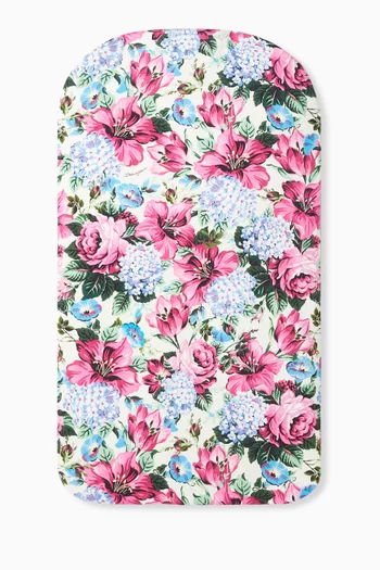 Mixed Floral Bouqquet Sleeping Bag in Cotton