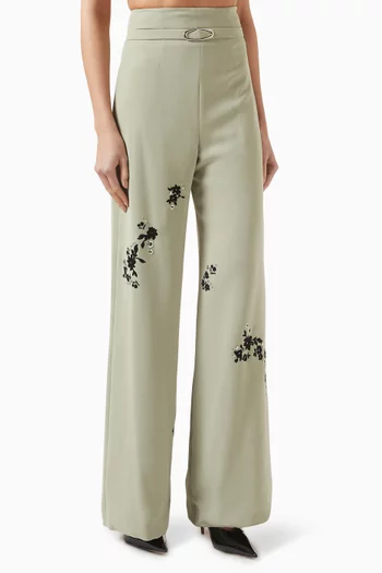 Studded Garden Suit Pants