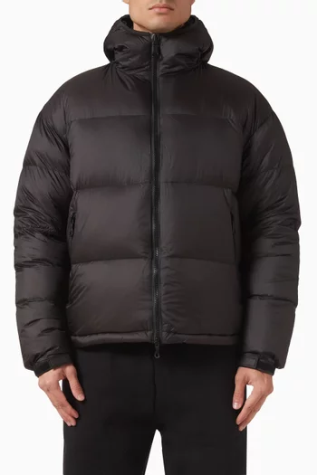 Translucent Bubble Jacket in Ripstop Nylon
