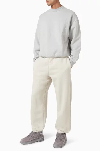 Crewneck Sweatshirt in Cotton Jersey