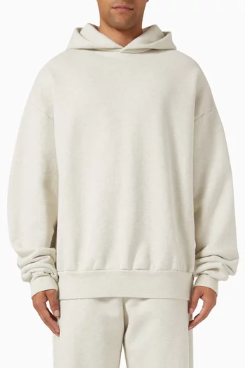 Oversized Hoodie in Loopback Cotton