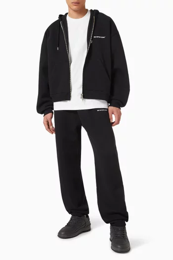 Uniform Zip Hoodie in Loopback-cotton