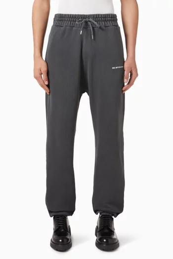 Uniform Sweatpants in Brushed Loopback-cotton