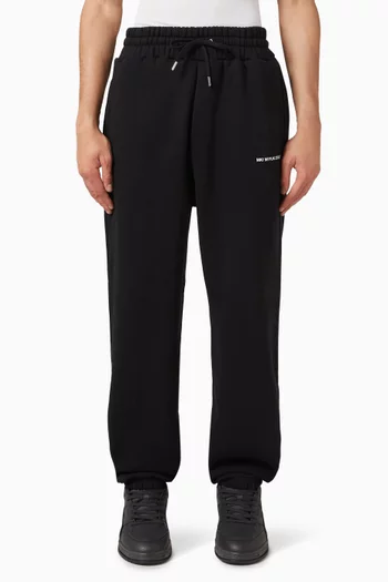 Uniform Sweatpants in Brushed Loopback-cotton