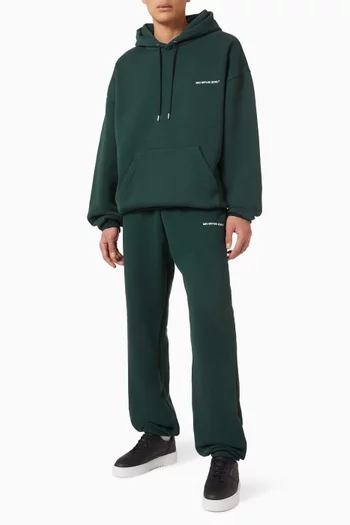 Uniform Sweatpants in Brushed Loopback-cotton