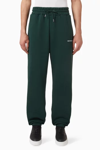 Uniform Sweatpants in Brushed Loopback-cotton