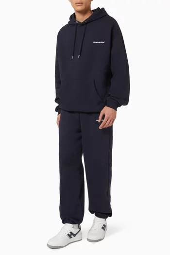 Uniform Sweatpants in Brushed Loopback-cotton