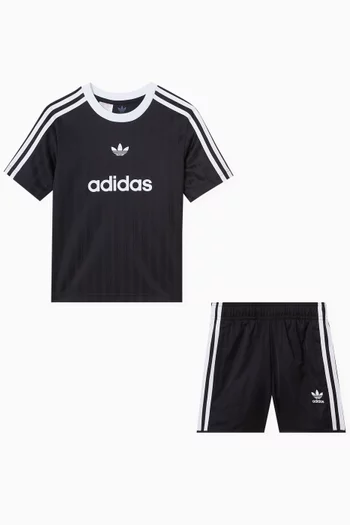 Logo T-shirt & Shorts Set