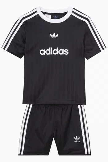 Logo T-shirt & Shorts Set