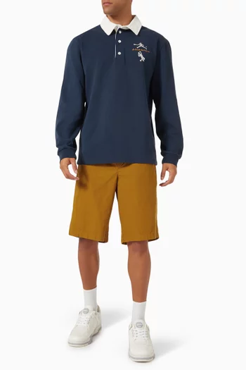 Shorts in Ripstop Cotton