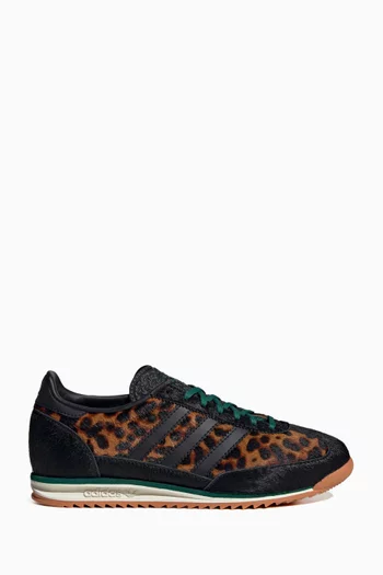 SL 72 OG Sneakers in Leopard-print Pony Hair