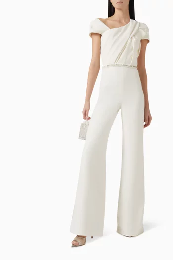 Jaz Jumpsuit in Crepe