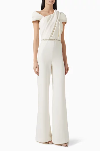 Jaz Jumpsuit in Crepe