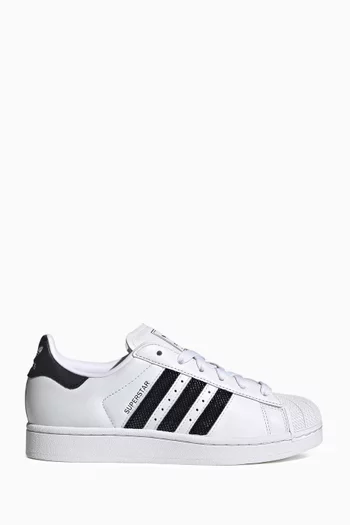 Superstar II Sneakers in Leather