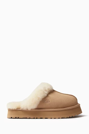 Disquette Fur Flatform Slipper