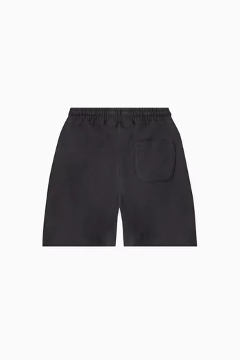 Logo Graphic Sweatshorts in Cotton-fleece