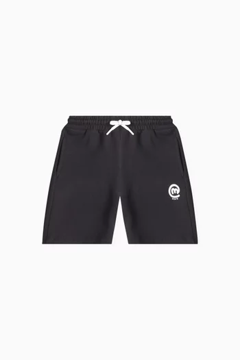 Logo Graphic Sweatshorts in Cotton-fleece