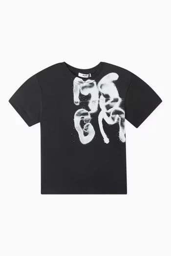 Logo T-shirt in Cotton Jersey