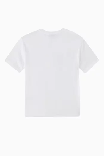 Logo T-shirt in Cotton Jersey