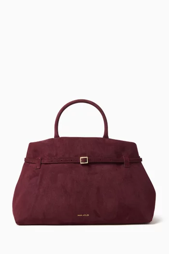 Le Cambon 40 Tote Bag in Suede