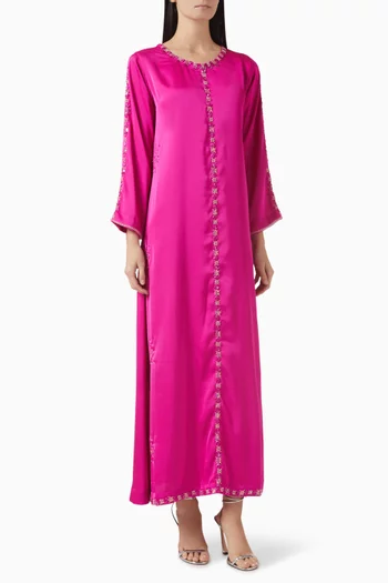 قفطان مطرز بالخرز