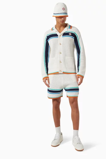 Tennis Shacket in Crochet