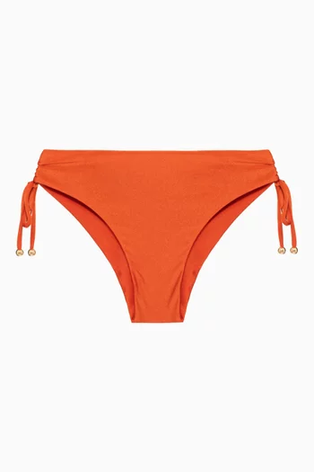 Braided Bikini Briefs in Stretch Nylon