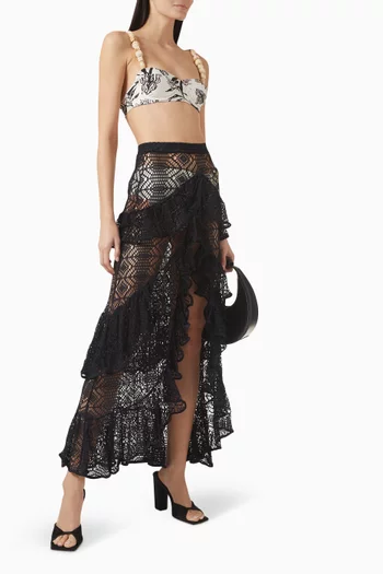 Pine Beach Skirt in Lace